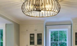Modern Round Crystal Chandelier: Elevate Your Space with Elegance and Style