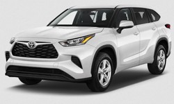 How does the residual value of the Highlander affect the lease terms?