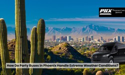 How Do Party Buses in Phoenix Handle Extreme Weather Conditions?