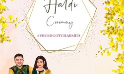 Haldi Kunku Invitation Card Maker Template