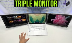 Elevate Your Productivity with the Trio3tech Triple Screen Laptop
