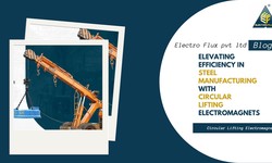 Elevating Efficiency in Steel Manufacturing with Circular Lifting Electromagnets