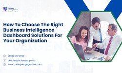 How To Choose The Right Business Intelligence Dashboard Solutions For Your Organization