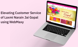 Elevating Customer Service of Laxmi Narain Jai Gopal using WebMaxy