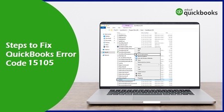 How to fix QuickBooks error code 15105?