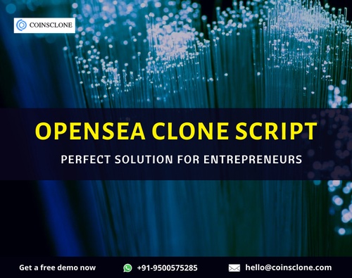 Opensea clone script - Best Revenue-generating solution for cryptopreneurs