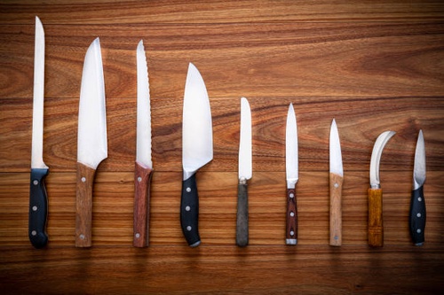 5 Common Kitchen Knives