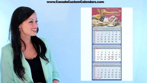 Use Promotional Custom 3 Month Wall Calendars To Promote Your Company