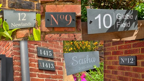 Guide to Choose the Right Slate House Signs to Beautify House