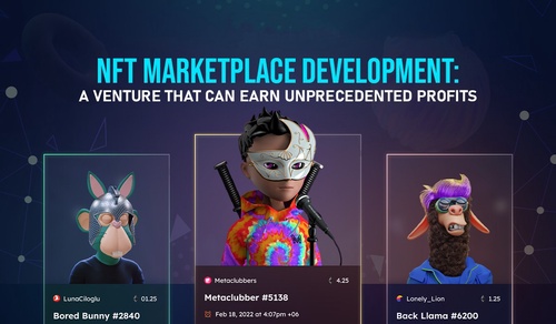What are the Features of the NFT marketplace?