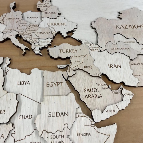 Enhance Your Home Decor with a Wooden World Map
