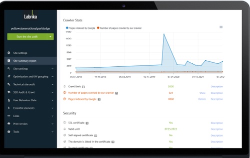 Grow your traffic and conversion with Labrika's