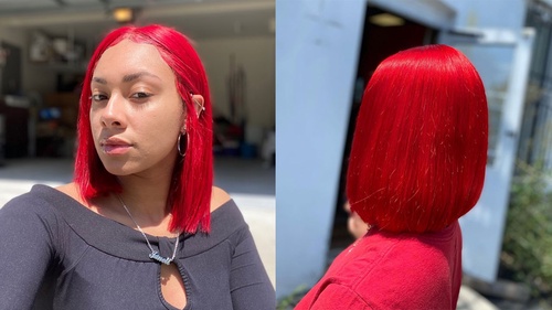 Get Ready For A New Look With A Red Bob Wig