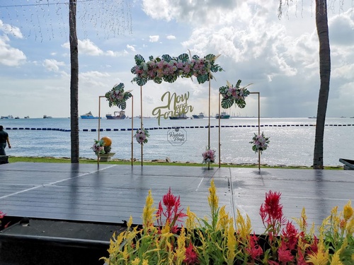 Stunning Wedding Backdrop Rental Singapore