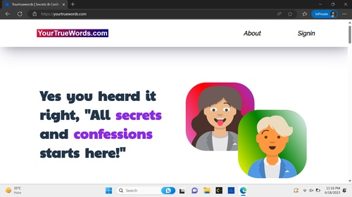 How to send or receive secret confessout messages | Chat anonymously