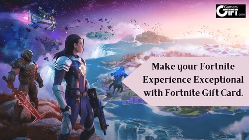 Make your Fortnite Experience Exceptional with Fortnite Gift Card.