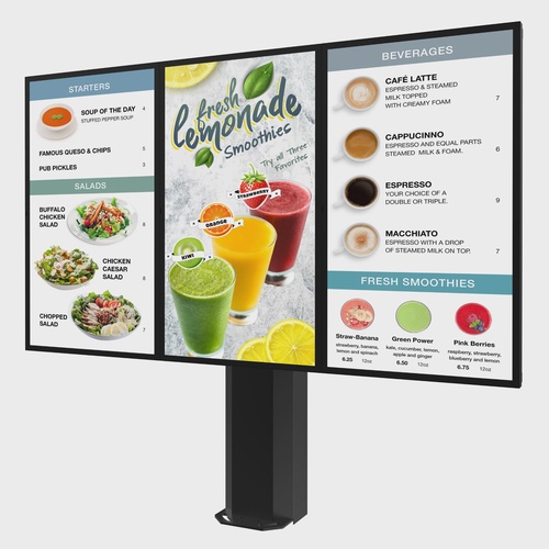 Enhancing Dining Experiences with Outdoor Digital Menu Boards