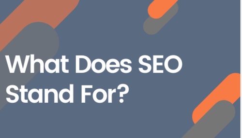 What Does SEO Stand For?