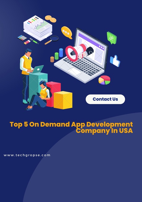 Top 5 On Demand App Development Company In USA