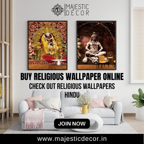 Exploring the Beauty of Religious Wallpaper for Walls in Delhi Homes