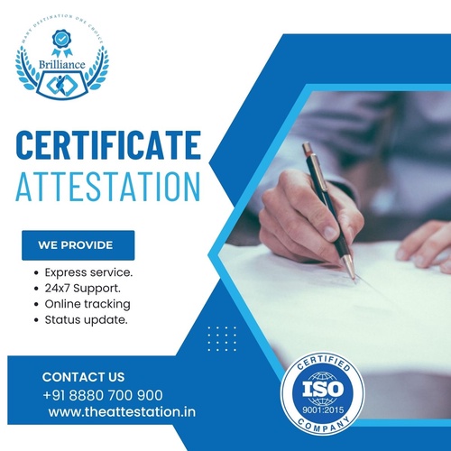 Best Certificate Attestation Services in Chennai