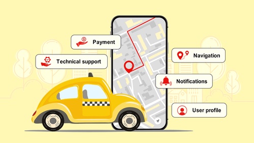 Interesting Function For Responsive Taxi Booking App Development