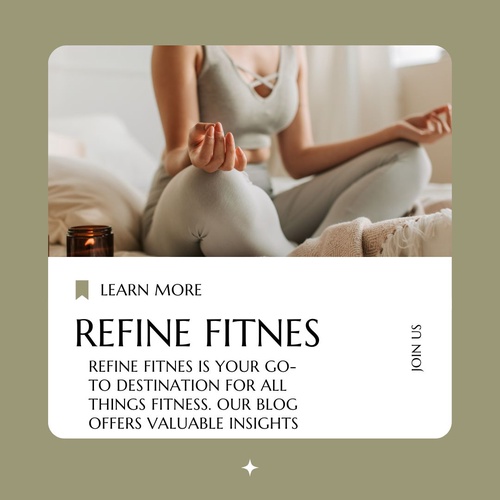 Refine Fitness: Your Path to a Healthier Lifestyle