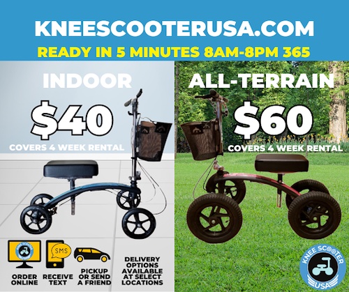 Why You Need to Use a Knee Scooter After Injury?
