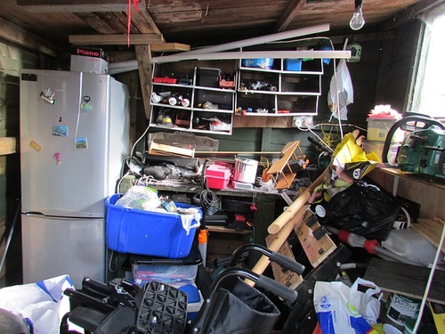 The Easy Way to Get Rid of Garage Clutter: Rent a Dumpster