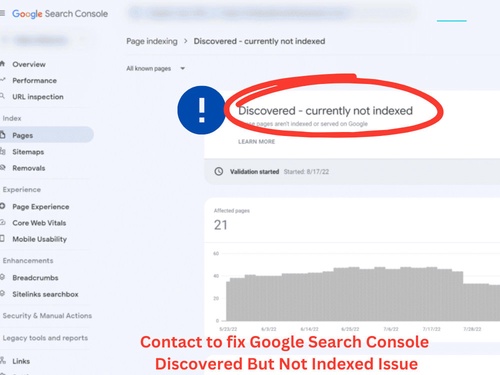 I will discovered google search console but not fixed indexed issue