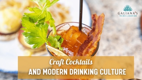 Craft Cocktails And Modern Drinking Culture