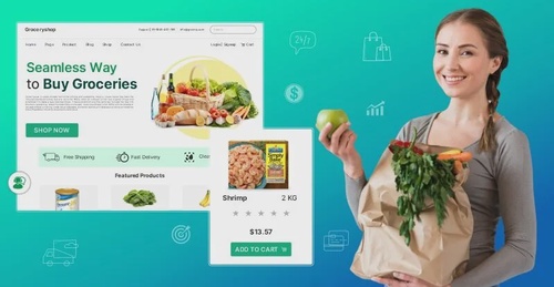 Seamlessly Develop Grocery Website and Apps in 2023