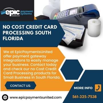 No Cost Credit Card Processing South Florida