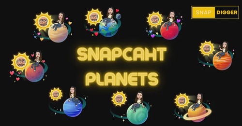 Snapchat Planets: Where Reality Meets the Cosmos