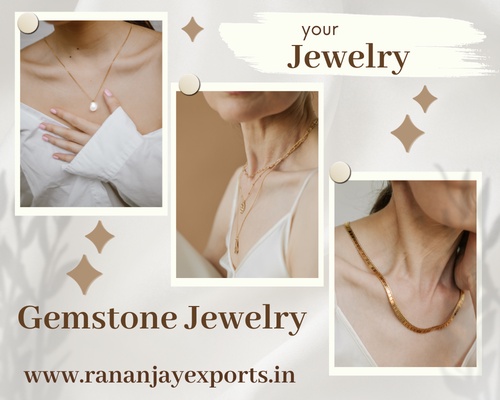 Gold Gemstone Jewelry wholesale in China