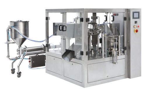 Stand Up Pouch Filling, Pouch Filling Machine