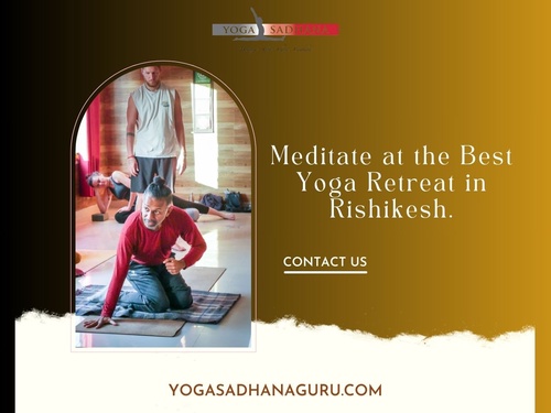 Meditate at the Best Yoga Retreat in Rishikesh.