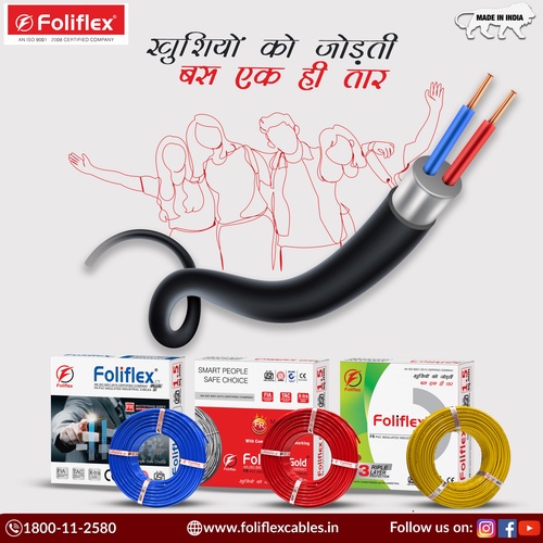 Simplify Your Wiring Needs with the Best Quality Wire & Cables from Foliflex