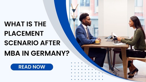 What is the placement scenario after an MBA in Germany?