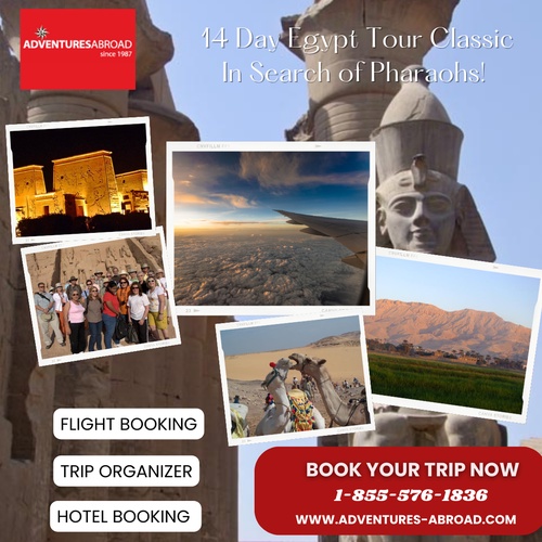 Travel to Egypt and have an experience of a lifetime an unforgettable tour, with Adventures Abroad Small group Tour !
