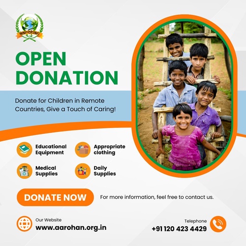 Donate for Children in Remote Countries, Give a Touch of Caring!
