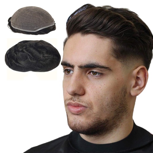 What can you do with the Mens Hair Toupee?