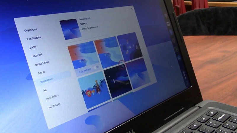 How to Set a Wallpaper on Google Chromebook